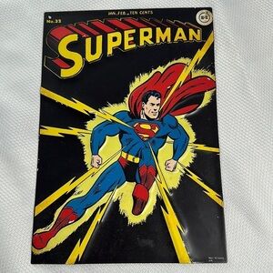 Superman metal wall decor sign